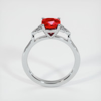 0.80 Ct. Ruby Ring, Platinum 950 3