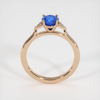 0.94 Ct. Sapphire Ring, 14K Rose Gold 3