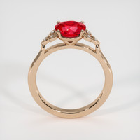 1.81 Ct. Ruby Ring, 14K Rose Gold 3