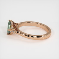 1.24 Ct. Sapphire Ring, 14K Rose Gold 4