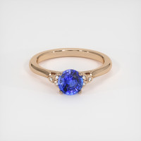 0.94 Ct. Sapphire Ring, 18K Rose Gold 1