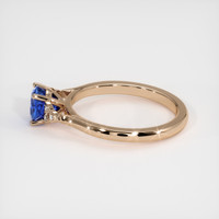 0.94 Ct. Sapphire Ring, 18K Rose Gold 4