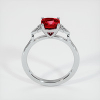 1.37 Ct. Ruby Ring, 10K White Gold 3