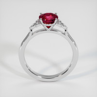 1.56 Ct. Ruby Ring, 10K White Gold 3