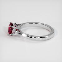 1.56 Ct. Ruby Ring, 10K White Gold 4
