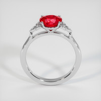 1.81 Ct. Ruby Ring, 10K White Gold 3
