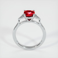 1.11 Ct. Ruby Ring, 10K White Gold 3