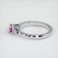 0.47 Ct. Sapphire Ring, 14K White Gold 4
