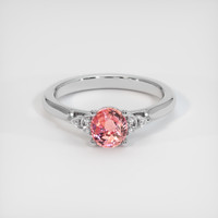 1.03 Ct. Sapphire Ring, 14K White Gold 1