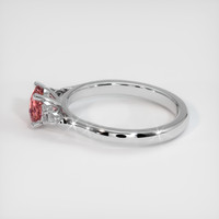 1.03 Ct. Sapphire Ring, 14K White Gold 4