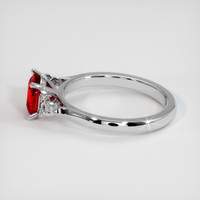 1.50 Ct. Ruby Ring, 14K White Gold 4