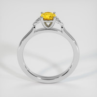 0.80 Ct. Sapphire Ring, 14K White Gold 3