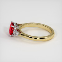 1.81 Ct. Ruby Ring, 18K White & Yellow 4