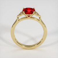 1.50 Ct. Ruby Ring, 10K Yellow Gold 3