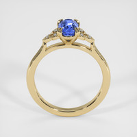 1.24 Ct. Blue Sapphire Ring, 14K Yellow Gold 3