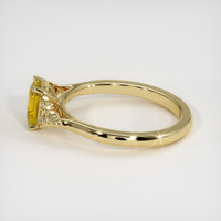 0.95 Ct. Sapphire Ring, 14K Yellow Gold 4