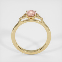 0.84 Ct. Sapphire Ring, 18K Yellow Gold 3