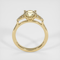 1.77 Ct. Brown Sapphire Ring, 18K Yellow Gold 3