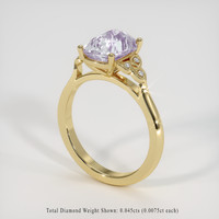 3.08 Ct. Sapphire Ring, 18K Yellow Gold 2