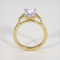 3.08 Ct. Sapphire Ring, 18K Yellow Gold 3