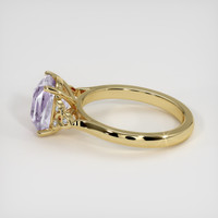 3.08 Ct. Sapphire Ring, 18K Yellow Gold 4