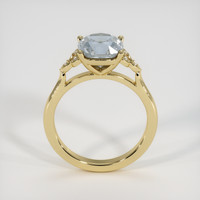2.00 Ct. Sapphire Ring, 18K Yellow Gold 3