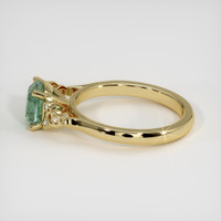 1.21 Ct. Sapphire Ring, 18K Yellow Gold 4