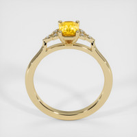 0.94 Ct. Yellow Sapphire Ring, 18K Yellow Gold 3