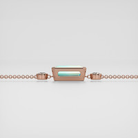 <span>2.33</span> <span class="tooltip-light">Ct.Tw.<span class="tooltiptext">Total Carat Weight</span></span> Bi Color Tourmaline Bracelet, 14K Rose Gold 4