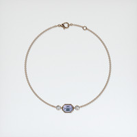 1.06 Ct.Tw. Gemstone Bracelet, 14K Rose Gold 3