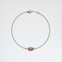 <span>0.90</span>&nbsp;<span class="tooltip-light">Ct.Tw.<span class="tooltiptext">Total Carat Weight</span></span> Gemstone Bracelet, 14K Rose Gold 3