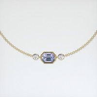 1.06 Ct.Tw. Gemstone Bracelet, 18K Yellow Gold 1