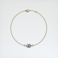 <span>1.06</span>&nbsp;<span class="tooltip-light">Ct.Tw.<span class="tooltiptext">Total Carat Weight</span></span> Gemstone Bracelet, 18K Yellow Gold 3