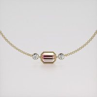 1.07 Ct.Tw. Gemstone Bracelet, 18K Yellow Gold 1