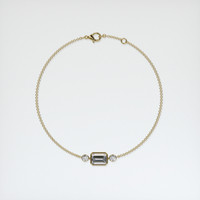 <span>1.17</span>&nbsp;<span class="tooltip-light">Ct.Tw.<span class="tooltiptext">Total Carat Weight</span></span> Gemstone Bracelet, 18K Yellow Gold 3