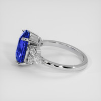 4.99 Ct. Blue Sapphire Ring, Platinum 950 4