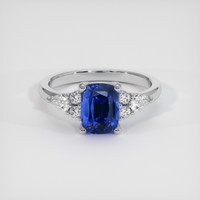 1.82 Ct. Sapphire Ring, Platinum 950 1