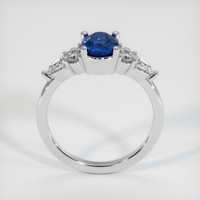 0.98 Ct. Blue Sapphire Ring, Platinum 950 3