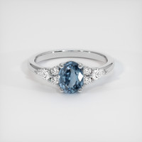 1.20 Ct. Gemstone Ring, Platinum 950 1