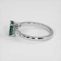 1.15 Ct. Green to Purple Alexandrite Ring, Platinum 950 4