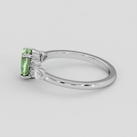1.42 Ct. Alexandrite Ring, Platinum 950 4