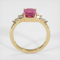 2.08 Ct. Pink Sapphire Ring, Platinum 950 3