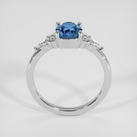 1.53 Ct. Blue Sapphire Ring, Platinum 950 3