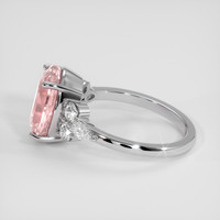 5.11 Ct. Pink Sapphire Ring, Platinum 950 4