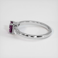 0.81 Ct. Sapphire Ring, Platinum 950 4