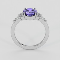 1.92 Ct. Purple Sapphire Ring, Platinum 950 3