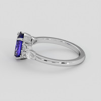 1.92 Ct. Purple Sapphire Ring, Platinum 950 4