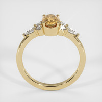1.06 Ct. Yellow Sapphire Ring, Platinum 950 3