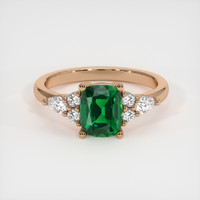 1.53 Ct. Gemstone Ring, 14K Rose Gold 1