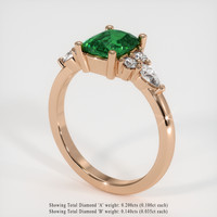 1.53 Ct. Gemstone Ring, 14K Rose Gold 2